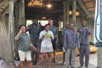 Empfang in der Mogotlho Lodge