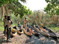 Mokoro Tour im westlichen Delta