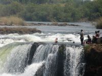 Simbabwe - Victoria Wasserfälle - Baden in des Teufels Pool