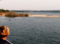 Simbabwe - Bootsfahrt auf dem Sambesi