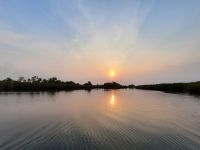 Sonnenuntergang im Delta