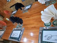 Dinner-Tafel auf Nguma Island