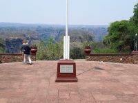 Simbabwe - Victoria Falls Hotel - Terrasse