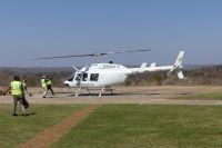 Helikopterflug Victoria Fälle