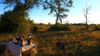 Botswana - Sundowner im Busch