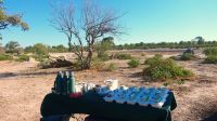 Botswana - Moremi - Frühstücks-Picknick für uns