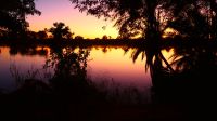 Namibia - Ndhovu River Lodge - Abenddämmerung