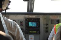 Flug über das Okavango-Delta