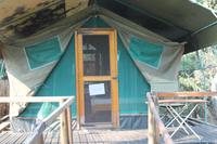 Unsere Zelte auf N´guma Island bei Nookie