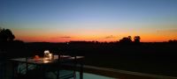 Botswana -  Thamalakane River Lodge - Sonnenuntergang