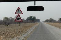 durch den Caprivi-Streifen Richtung Kongola