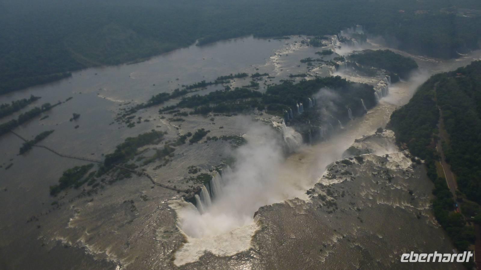 Helikopterflug über den Iguazu Nationalpark