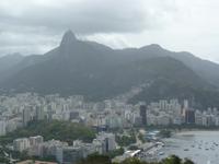 068 Rio - Zuckerhut - Blick auf die Stadt und Christusstatue