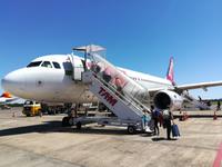 230 Unser Flieger von Iguazu nach Sao Paulo