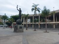 Fotostopp vor dem Fussballstadion Maracana in Rio de Janeiro Brasilien
