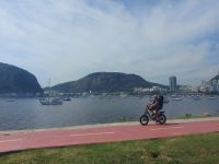 Blick auf die Bucht in Rio de Janeiro Flamengo Guanabara