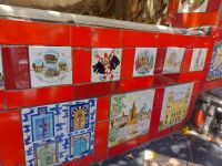 Die Selaron-Treppe im Stadtviertel Lapa in Rio de Janeiro Brasilien