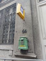 Historischer Briefkasten in Rio de Janeiro 