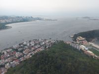 Blick vom Zuckerhut in Rio de Janeiro auf die Buchten