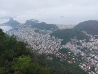 Blick auf den Zuckerhut vom Corcovado aus @Anette Rietz