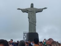 Die Christus-Statue auf dem Corcovado in Rio de Janeiro @Anette Rietz