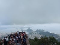 Das Panorama vom Corcovado mit Blick auf den Zuckerhut in Rio de Janeiro @Anette Rietz
