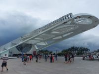 Das Museum der Zukunft von Santiago Calatrava in Rio de Janeiro @Anette Rietz