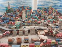 Miniatur einer Favela von einem Künstler in Rio de Janeiro. @Anette Rietz