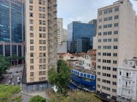Blick von der Dachterrasse des Museums für Moderne Kunst auf das Zentrum von Rio de Janeiro. @Anette Rietz