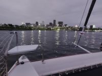 Blick auf Rio de Janeiro bei privater Bootstour. @Anette Rietz