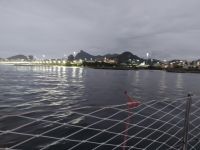 Panorama Rio by night bei Bootstour in Rio de Janeiro.