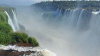 Wasserfall Teufelsschlucht / Teufelsschlund / Garganta del Diablo in Iguazu in Argentinien. Foto: Anette Rietz