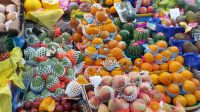 Obst Brasilien Markthalle Sao Paulo. Foto: Anette Rietz