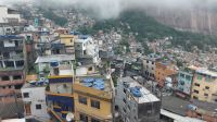 Sicht auf eine Favela in Rio de Janeiro. Foto: Anette Rietz