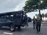 Jeep-Tour zu einer Favela in Rio de Janeiro. Foto: Anette Rietz
