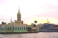 Palast der Ilha Fiscal (Fiscal Island Palace) auf der gleichnamigen Insel