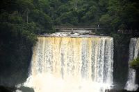 Blick auf die argentinische Seite der Iguazu-Fälle