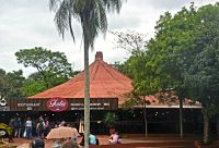 Grillrestaurant für unser Mittagessen an den argentinischen Iguazu-Fällen