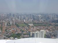 Im Anflug auf Sao Paulo