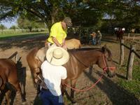 Andreas erhält letzte Tipps