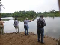 beim Piranha fischen