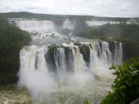 Iquazu-Wasserfälle auf brasilianische Seite 