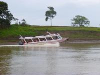 Taxifahrt auf dem Rio Negro