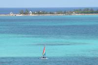 Blick vom Sheraton Hotel auf den Bahamas