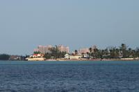 Blick vom Sheraton Hotel auf den Bahamas