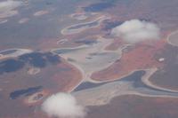 Australien - Flug über die Salzpfannen