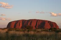 Sonnenuntergang am Ayers Rock