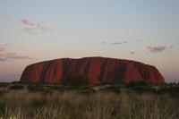 Sonnenuntergang am Ayers Rock