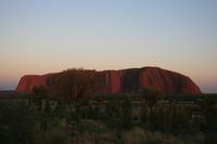 Sonnenaufgang am Ayers Rock