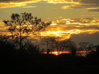 Sonnenuntergang im Pantanal